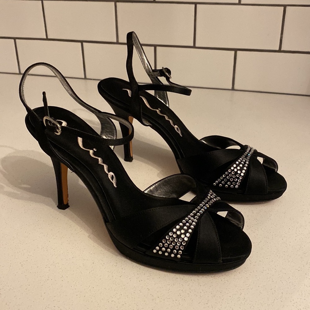 Nina Women's Gretel Open Toe Platform size 8